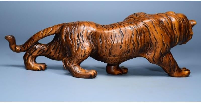 LimpaC Collection Mini Boxwood Tiger Statues