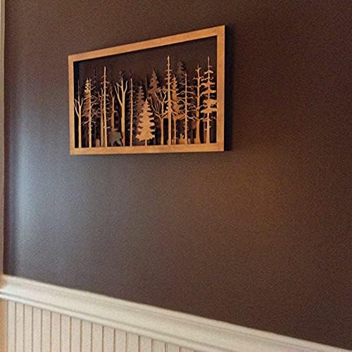Nudsfuii Small Figurines Wall Decor for Home Office