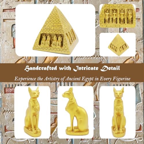 Egyptian Figure Decoration Set of 4
