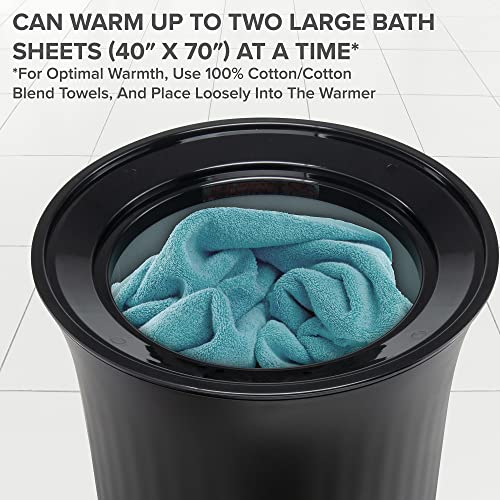 Live Fine Towel Warmer with LED Timer and Auto Shut-Off