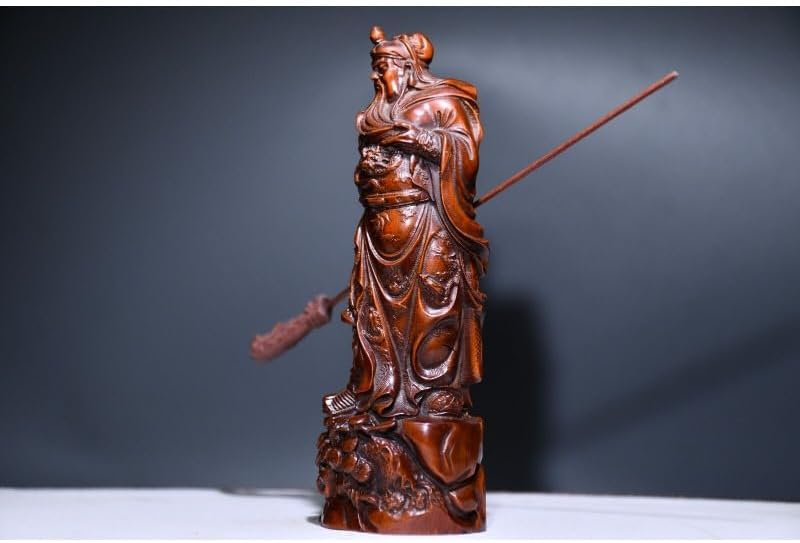 LimpaC Collection Boxwood Guan Gong Yu Statues