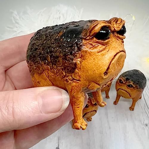 Cute African Frog Statue Home Decor Ornament