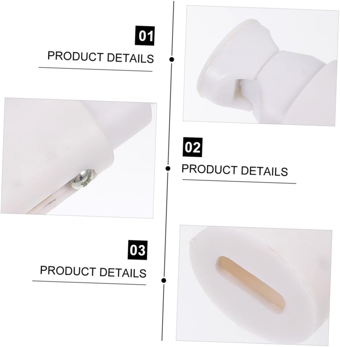 Levemolo 3pcs Space-Saving Radiator Towel Hooks