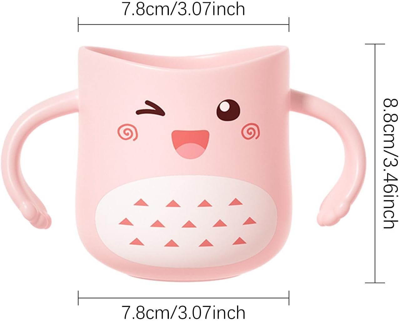 Kids Toothbrush Cup with Dinosaur Design