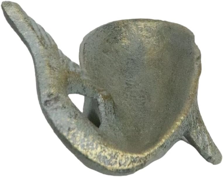 Ebros Gift Cast Iron Whale Soap Dish Tray