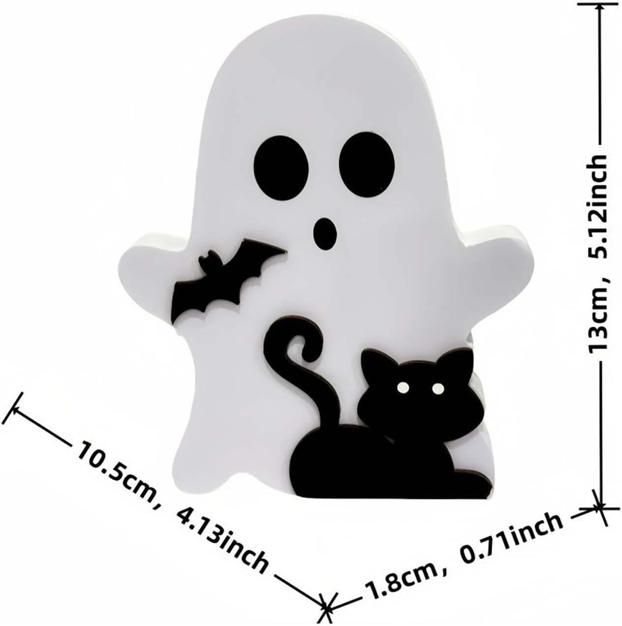 Cute Halloween Ghost Statues for Home Decor