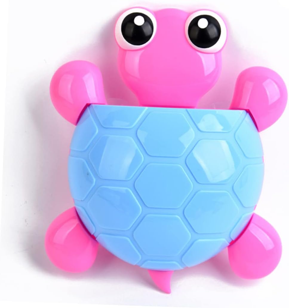 Cute Turtle Wall Toothbrush Holder Suction Cup Rack