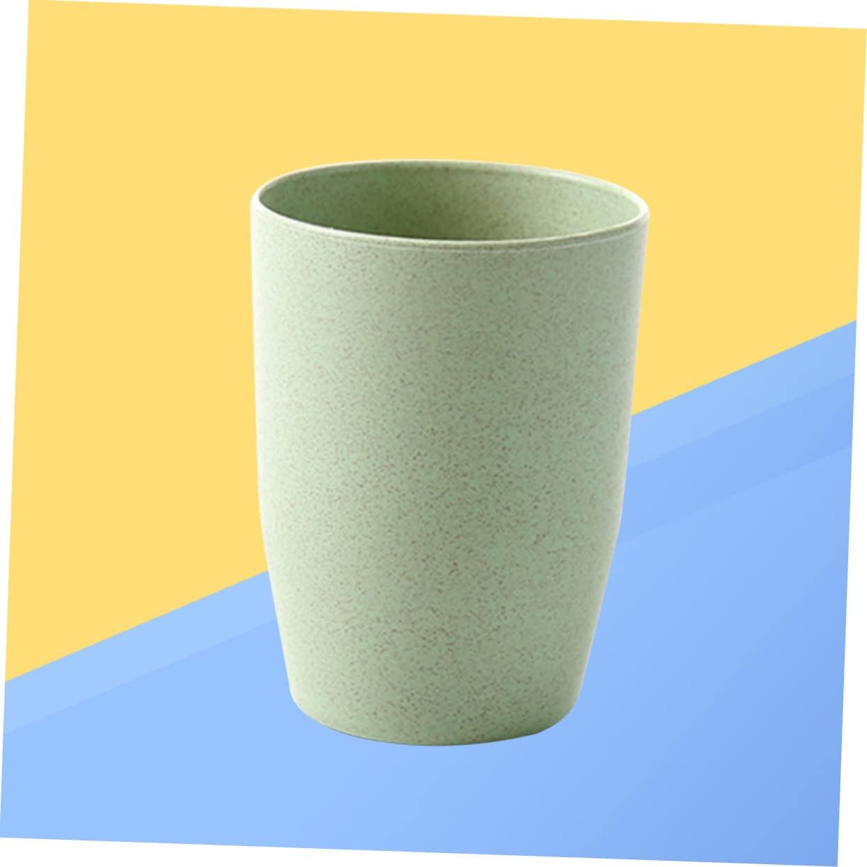 DRESSOOS Wheat Stem Bath Tumbler Cup Stackable