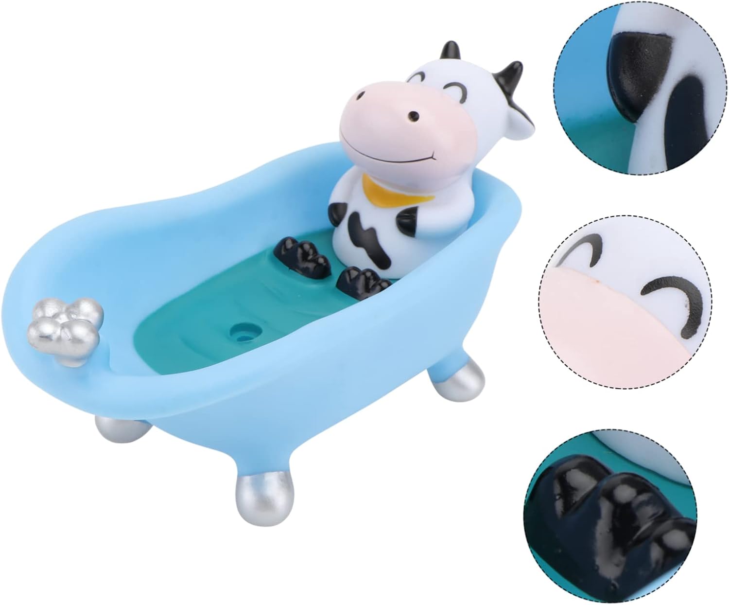 UTHCLO Cartoon Animal Bathtub Soap Holder Drainer Tray