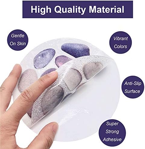 Non-Slip Bathtub Stickers with Vibrant Colors