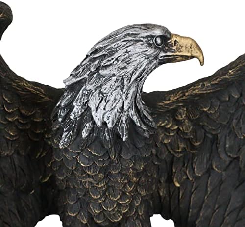 Ebros Gift 1025 Tall Patriotic Bald Eagle Figurine