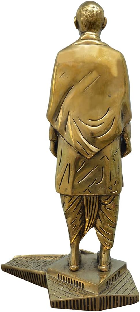 Brass Sardar Vallabhbhai Patel Statue of Unity Desk Art