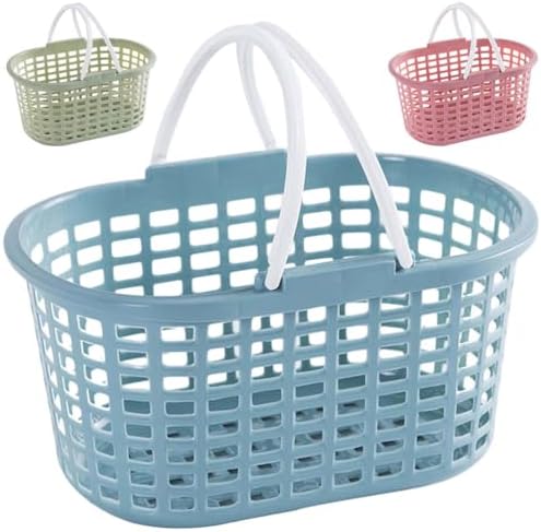 Cabilock Multipurpose Storage Baskets with Handles for Bathroom and Kitchen Use