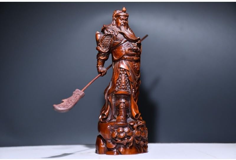 LimpaC Collection Boxwood Guan Gong Yu Statues