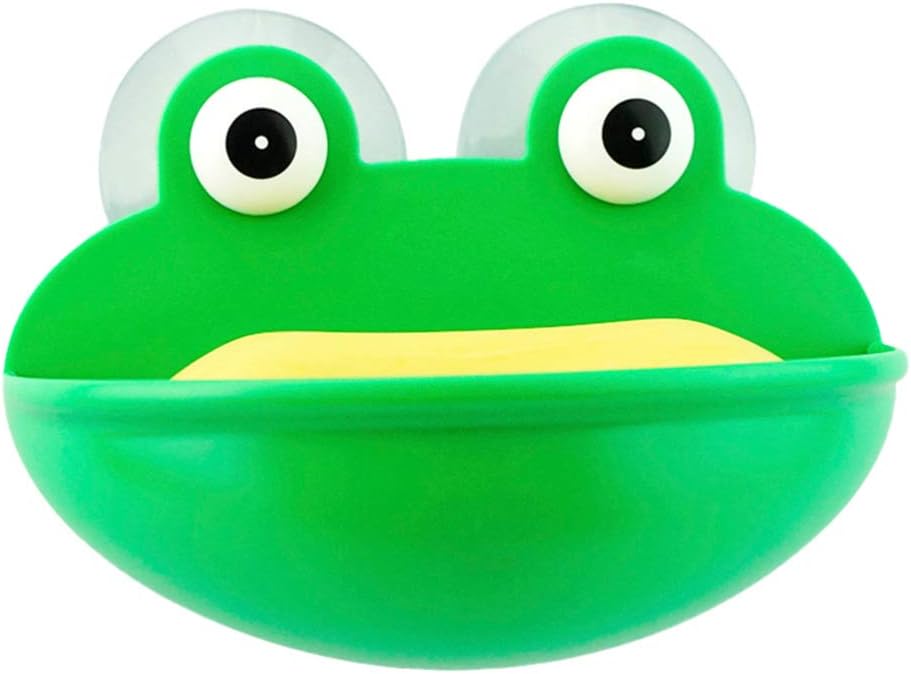 Wall Mounted Soap Dish with Drain Hole and Suction Cup