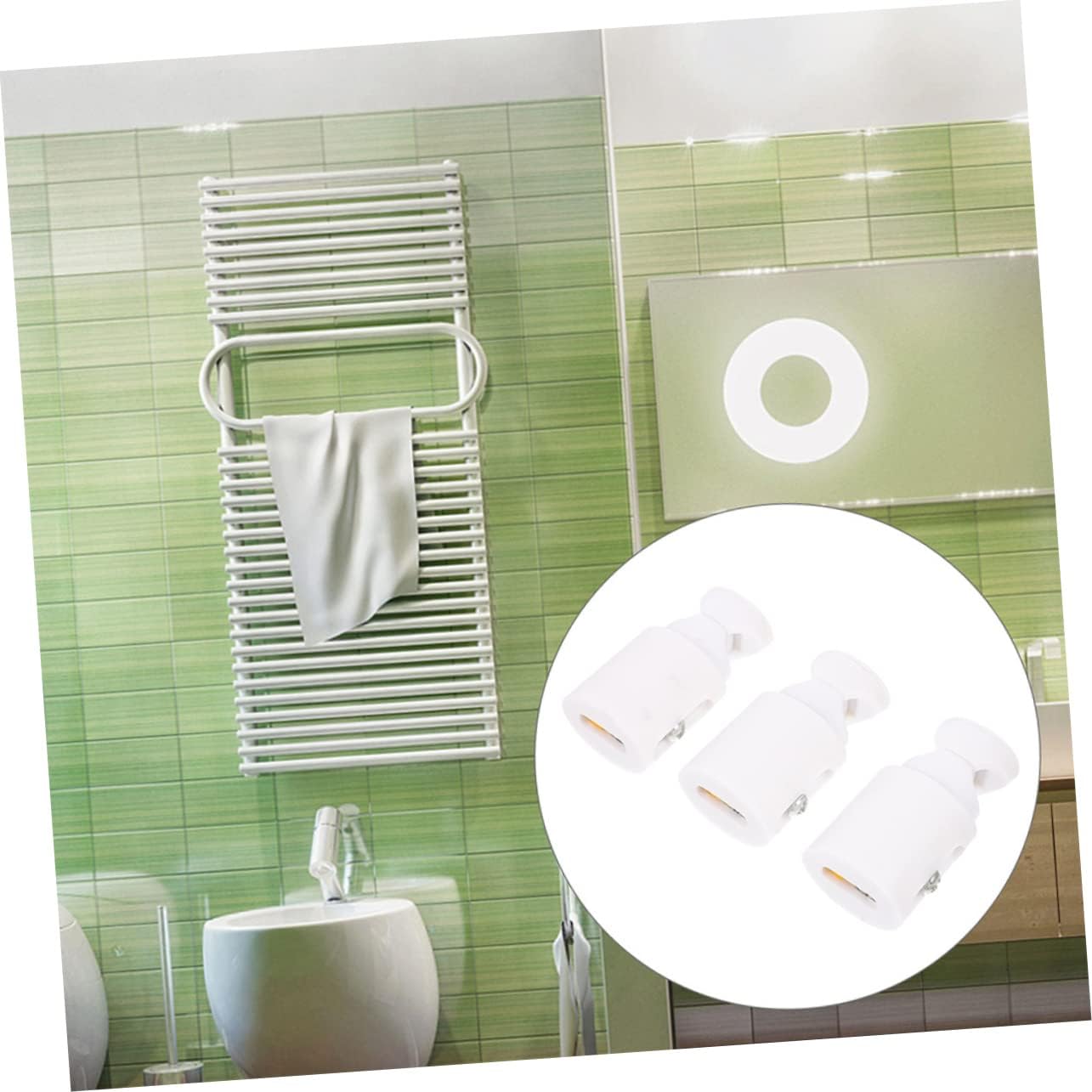 Sturdy Plastic Radiator Towel Racks for Bathrooms