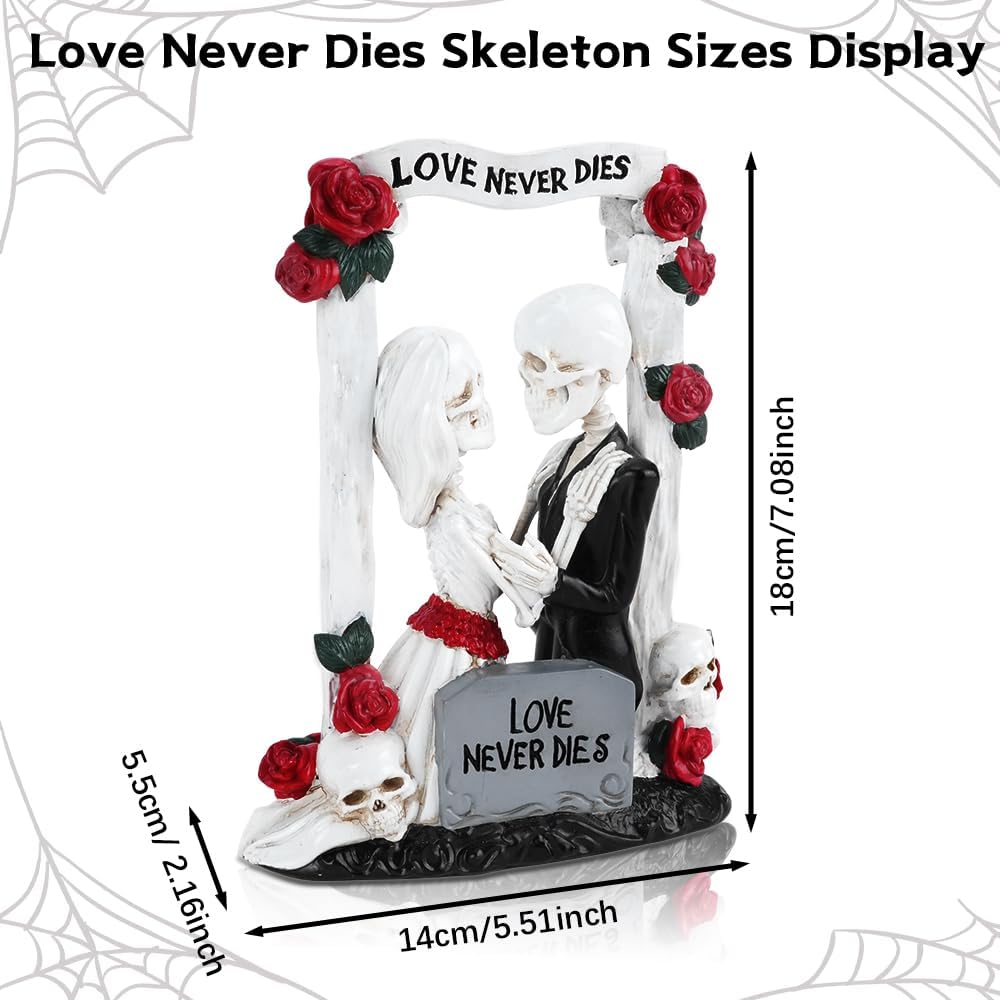 Love Never Dies Couple Resin Statue 708 Inch