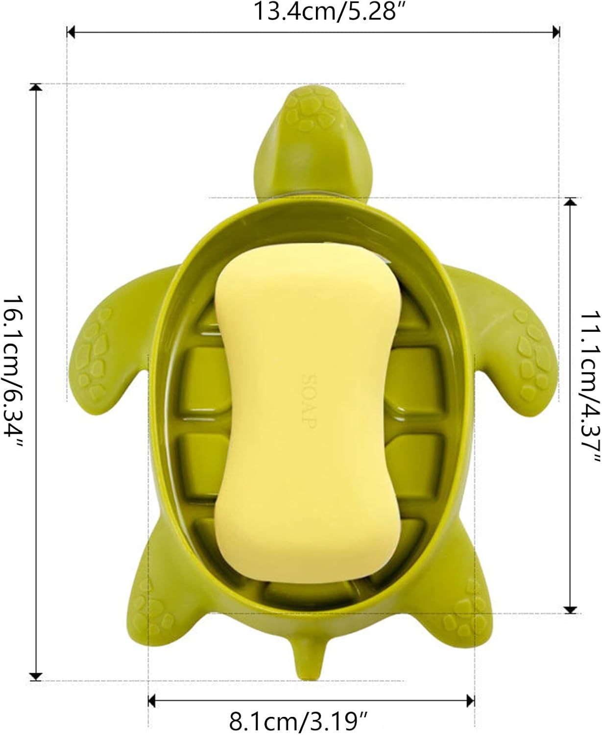 Turtle Soap Box Decorative Bathroom Holder