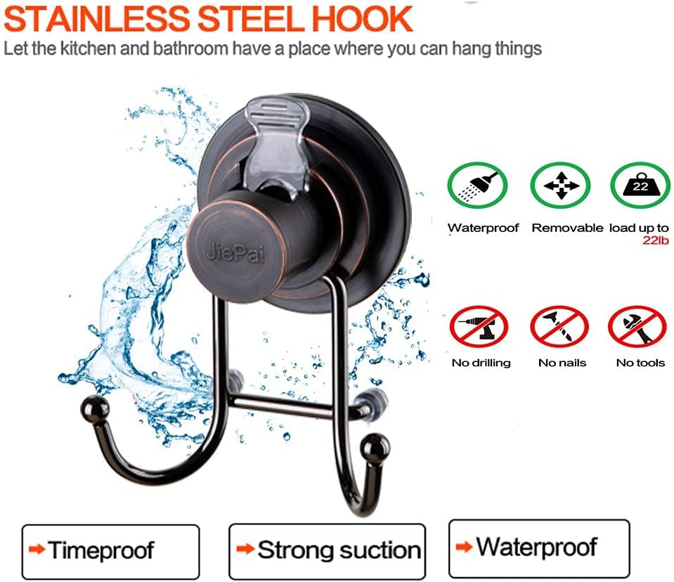 JiePai Suction Cup Shower Head Holder