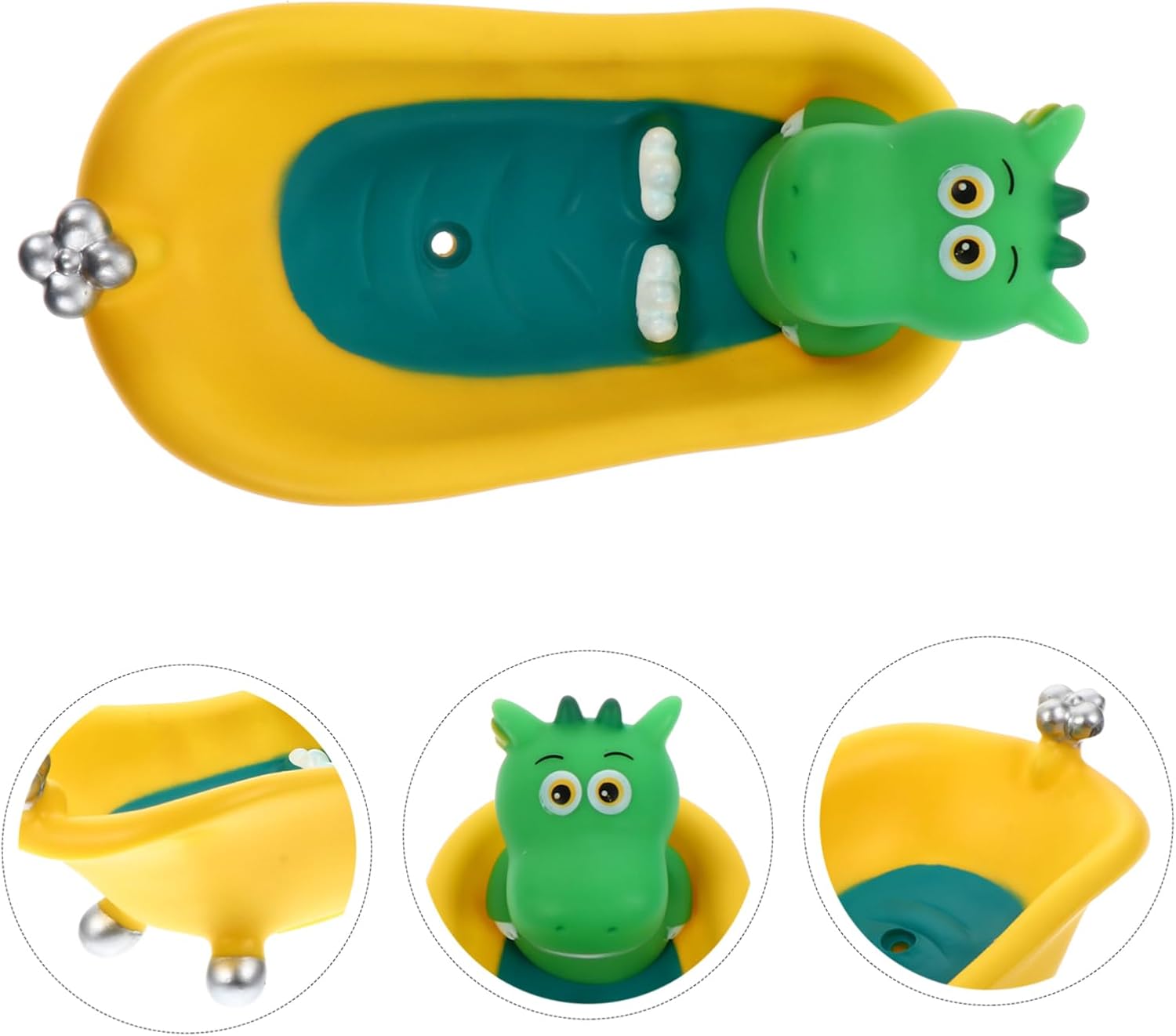 Dinosaur Soap Dish Cartoon Storage Drain Box