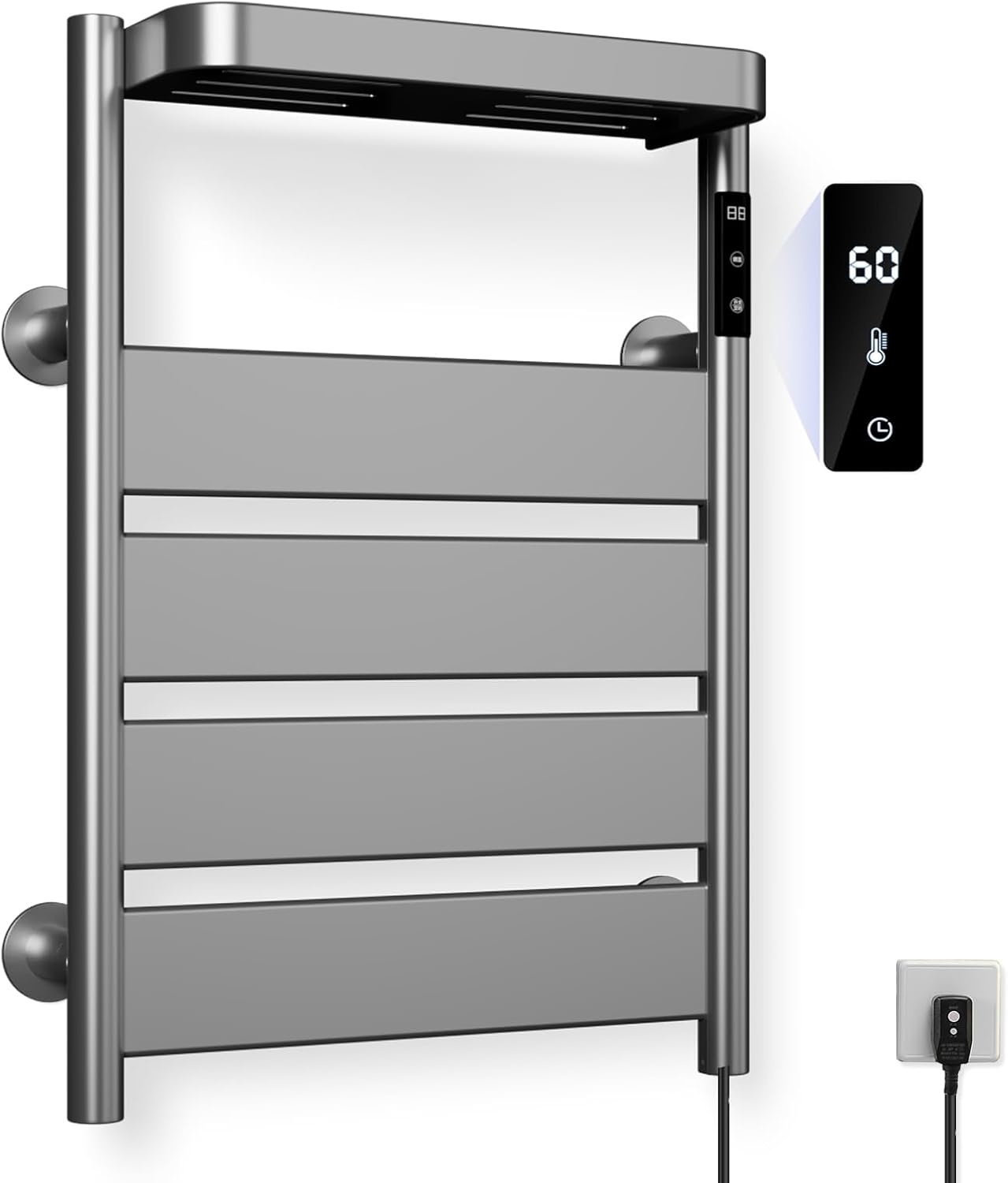 Verida Towel Warmer Rack with Timer and Temperature Control 1