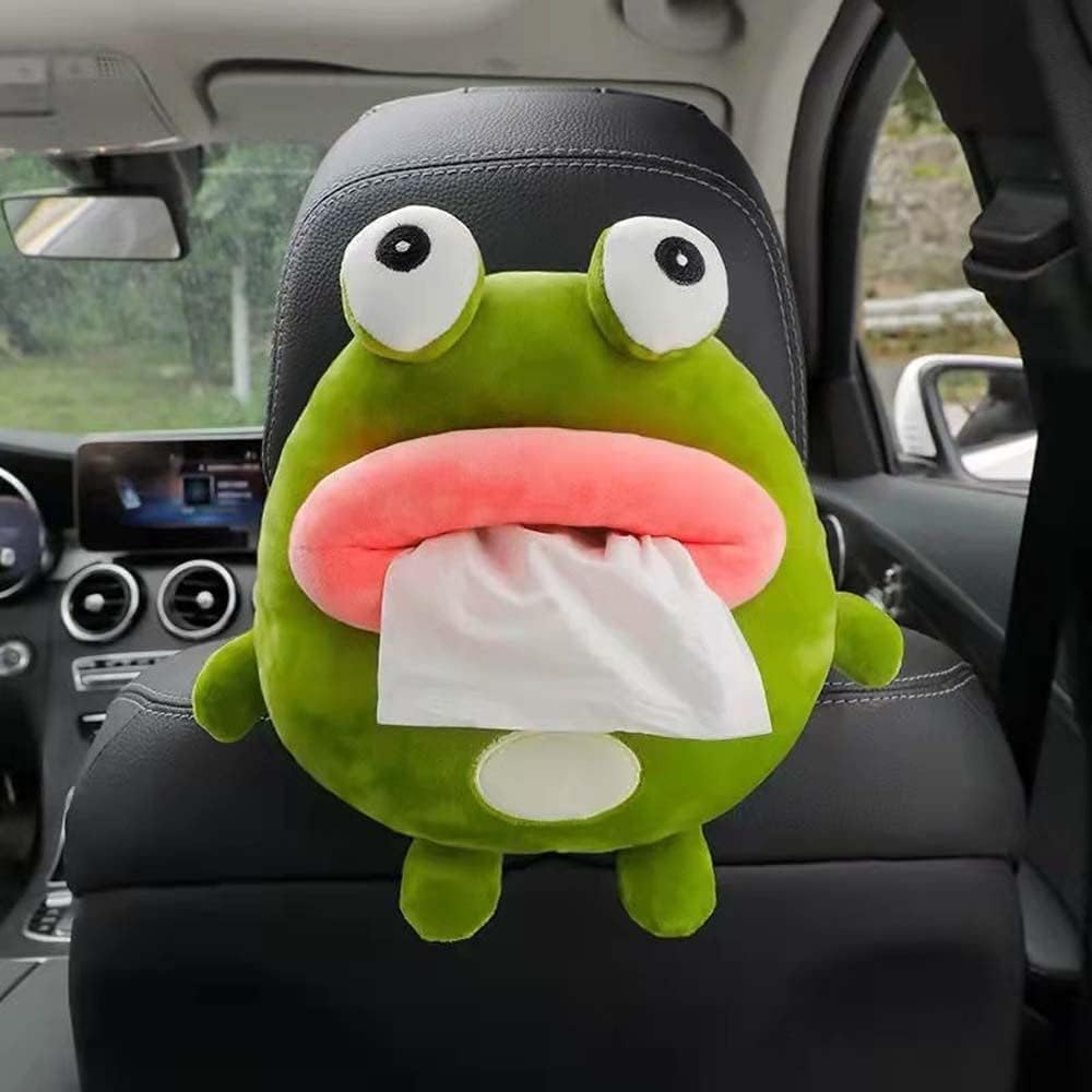 Cute Cartoon Animal Tissue Box Holder for Car and Home