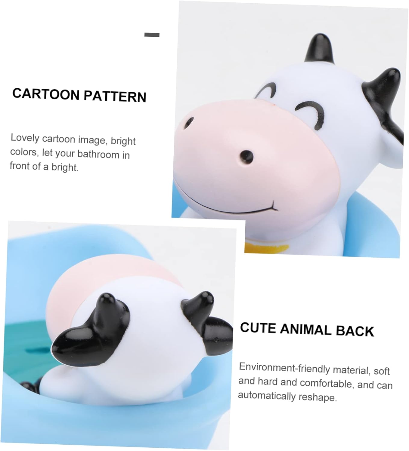HOOTNEE Cartoon Animal Soap Holder with Drainage