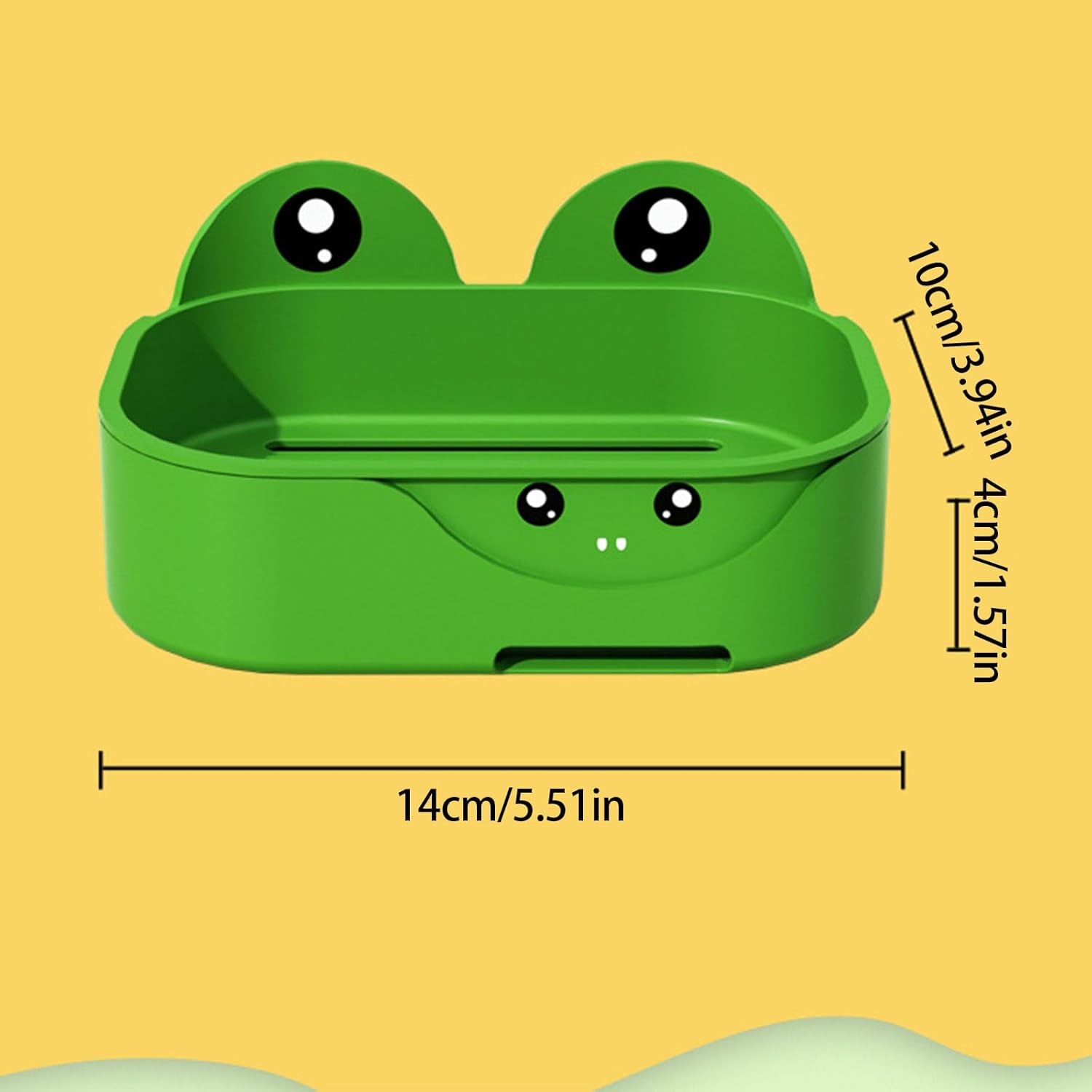 Frogs Themed Soap Holder for Bathrooms and Kitchens