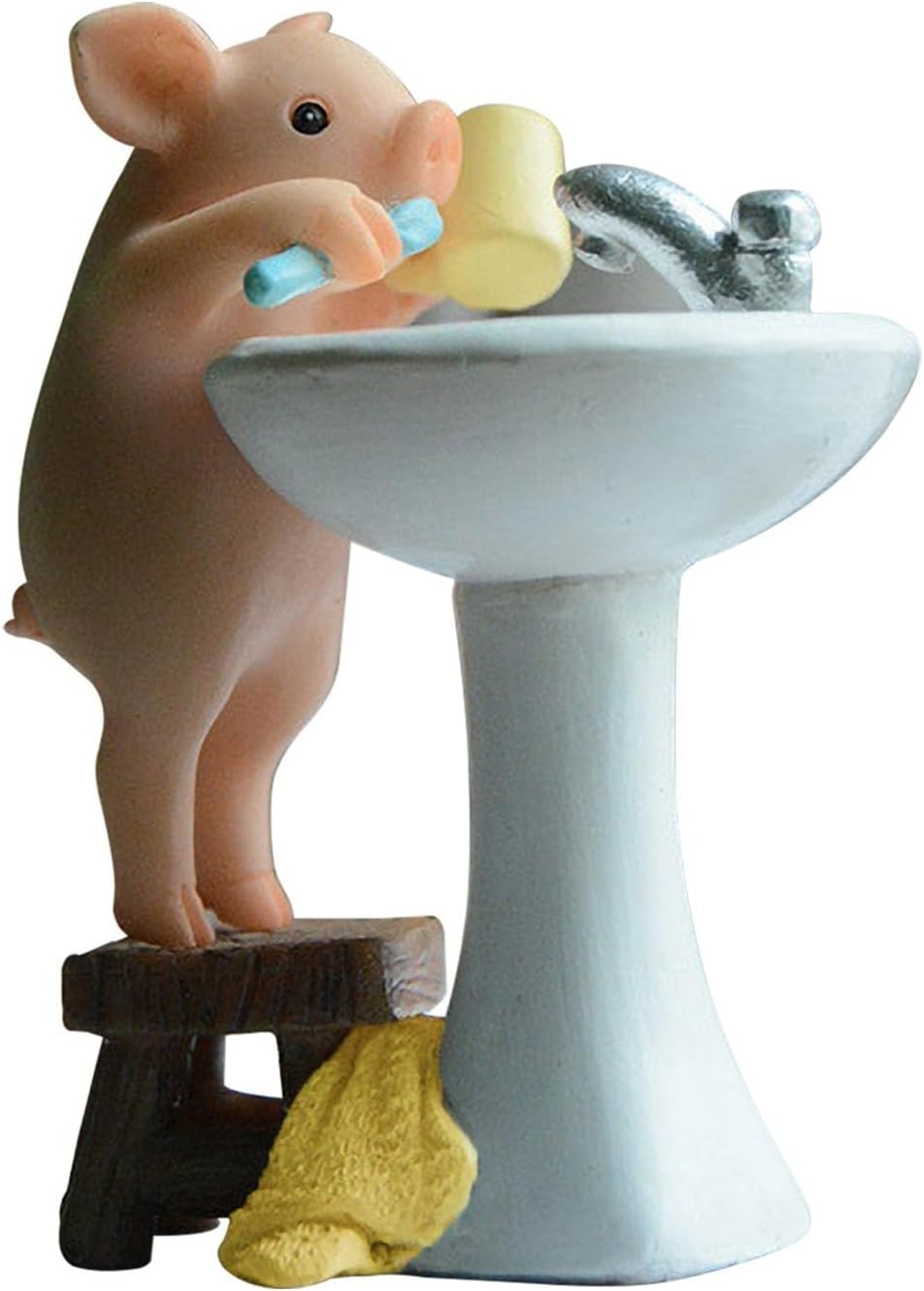 Nudsfuii Mini Figurine - Gold Sculpture for Home Decor