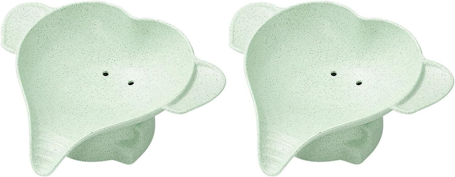 Little Elephant Soap Dish Food Grade PP 2PCS