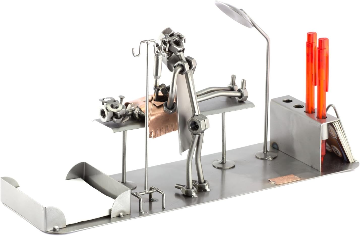 Steelman24 Surgeon Desk Organizer Nuts and Bolts Sculpture