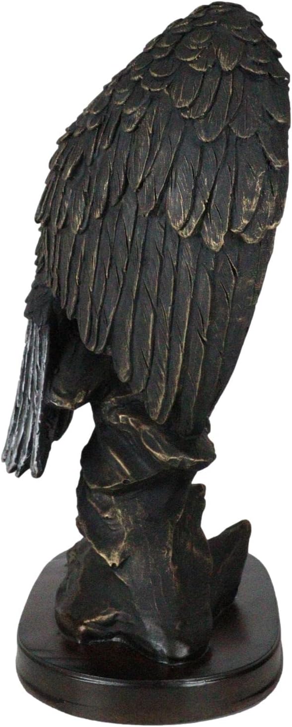 Ebros Gift 1025 Tall Patriotic Bald Eagle Figurine