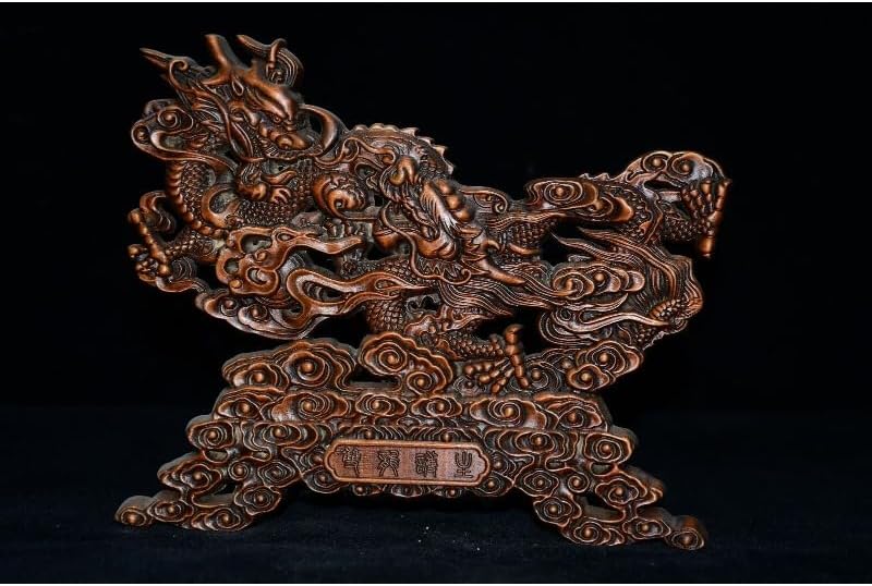LimpaC Collection Boxwood Dragon Sculpture