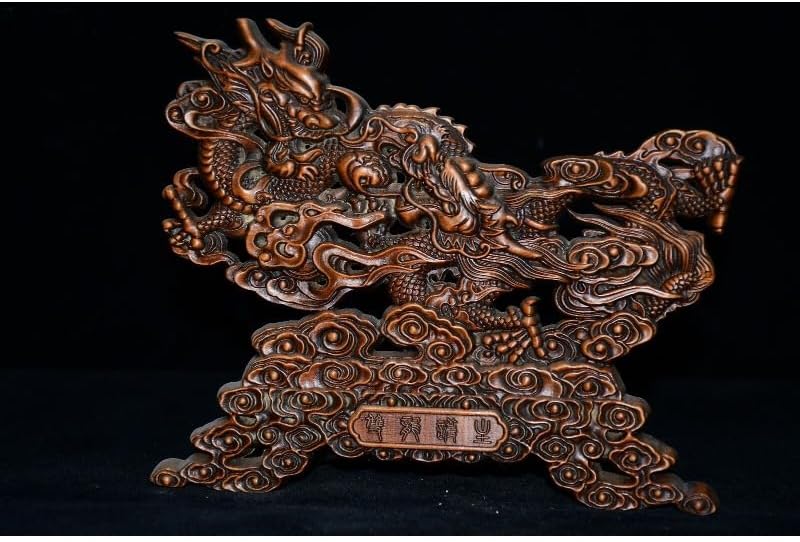 LimpaC Collection Boxwood Dragon Sculpture