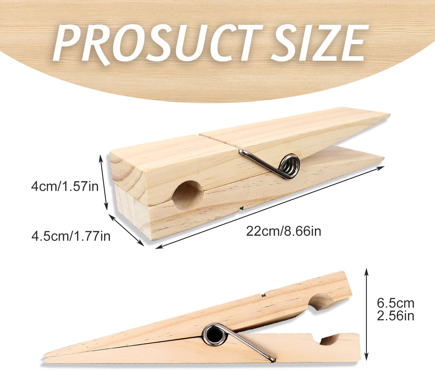 Wood Towel Hooks for Bathroom Farmhouse Decor