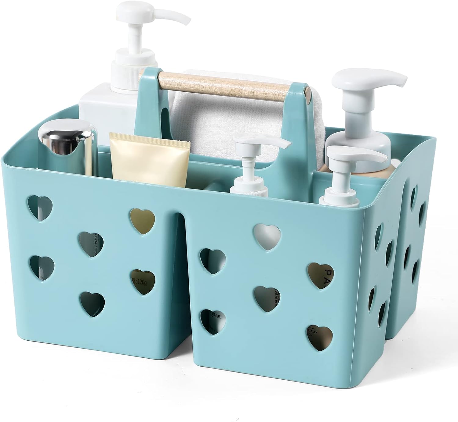 Anyoifax Portable Shower Caddy with Handle and Drainage