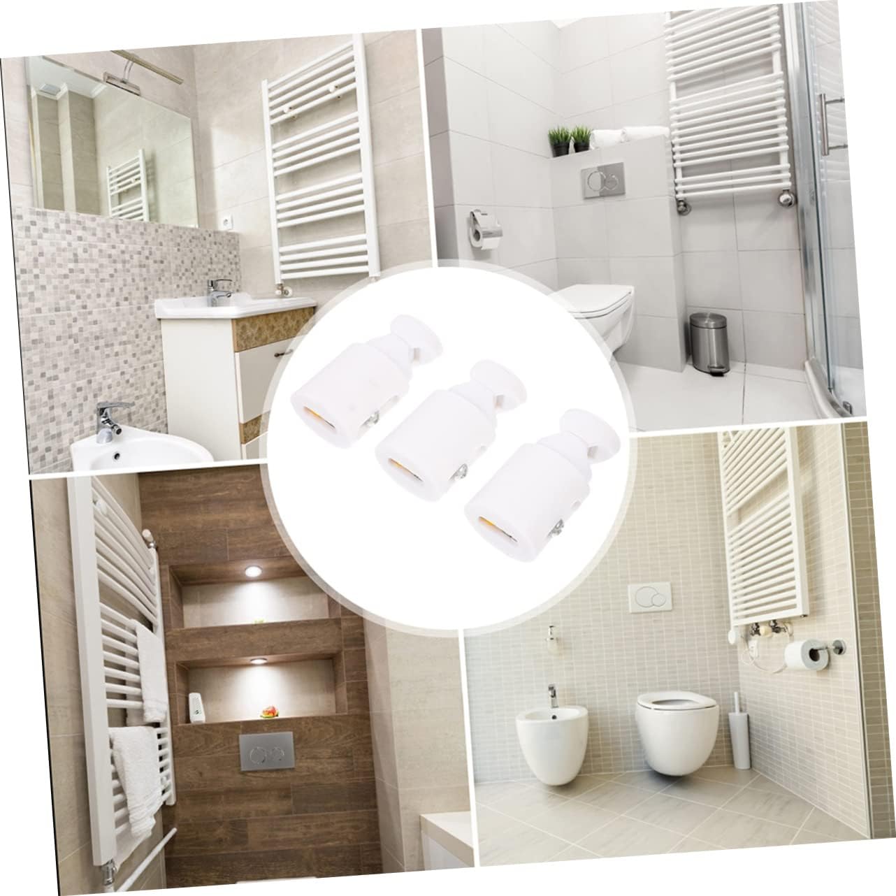 KOMBIUDA Towel Hanger Radiator Hooks Wall Mount Organizer