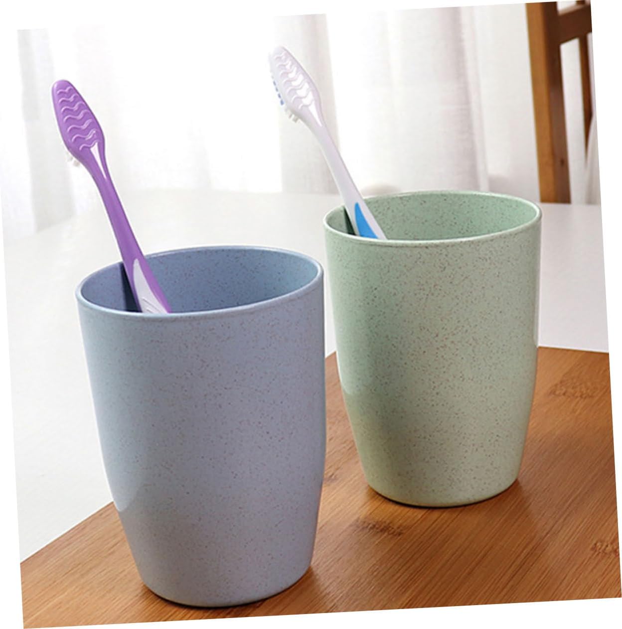 SHOWERORO Bathroom Storage Cup Brushing Cup Set