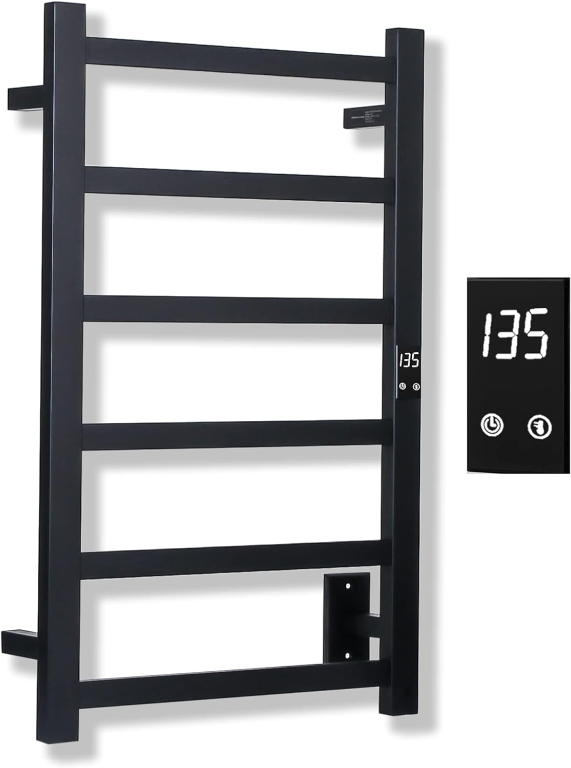 Topdattion Super Thin Electric Towel Warmer with Timer and Temperature Control