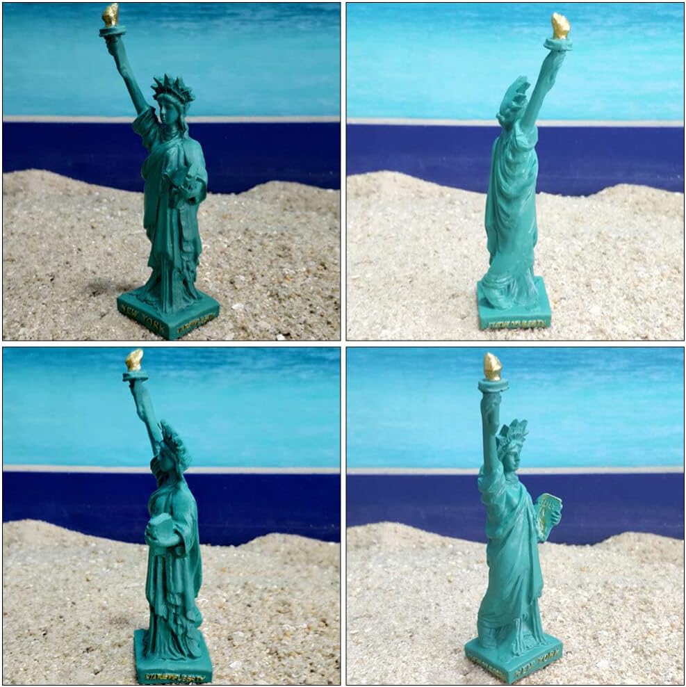 HOMSFOU Resin Statue Sand Table Model for DIY