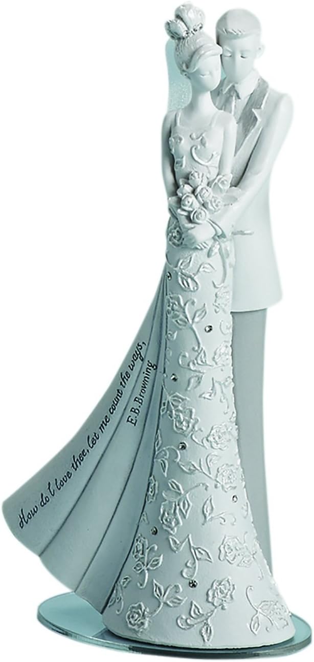 Roman Love Count The Ways Dancing Couple Cake Topper 1