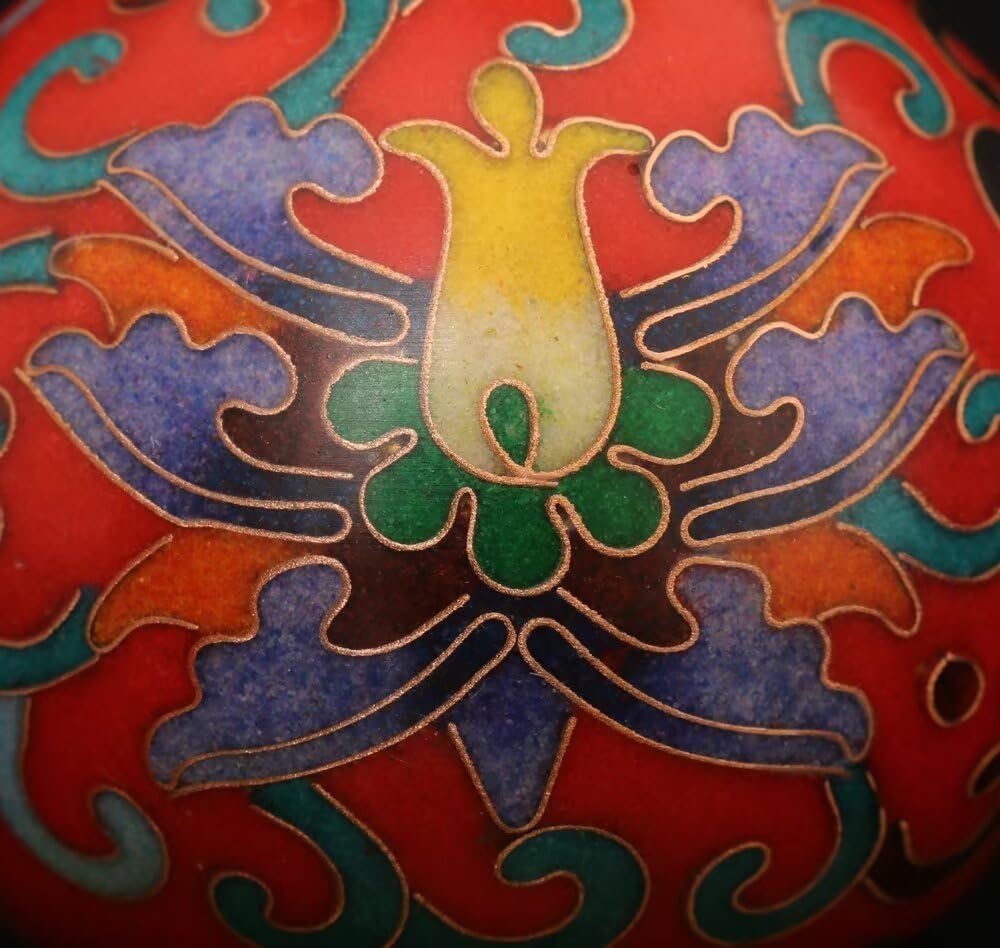 Julrybox Brass Gourd Feng Shui Sculpture 3x3x63IN