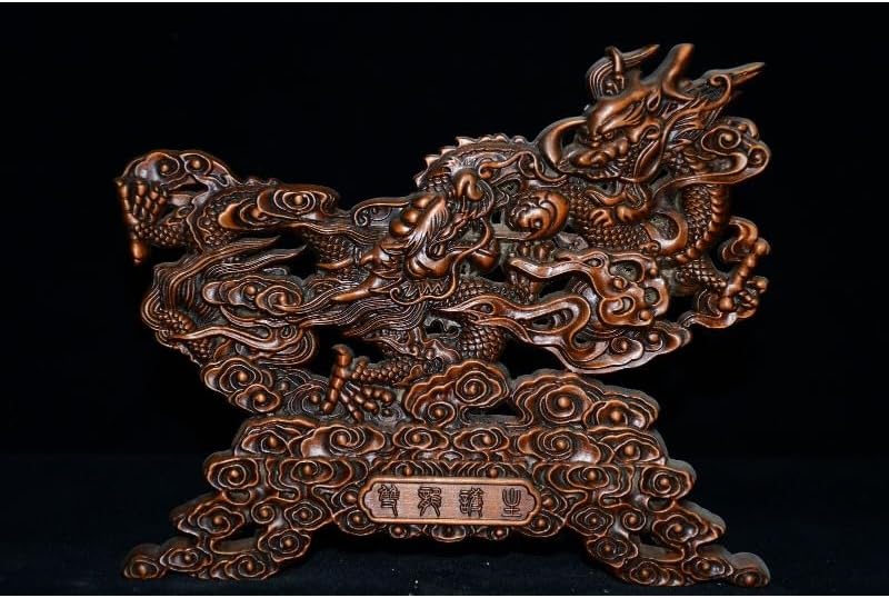 LimpaC Collection Boxwood Dragon Sculpture