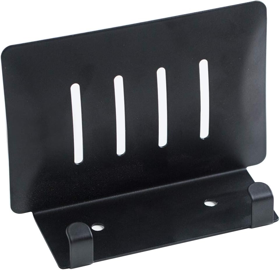 YISMAN Soap Holder Wall Mounted Shower Dish Black 1