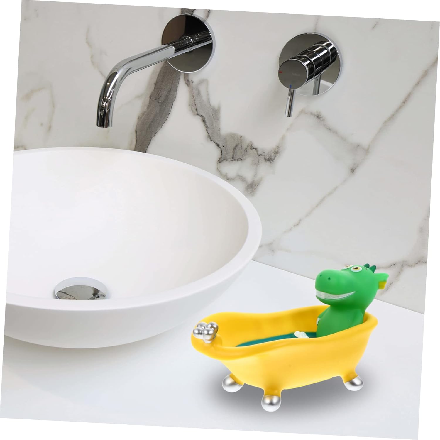 MAGICLULU Funny Dinosaur Soap Box Sponge Storage Holder 1