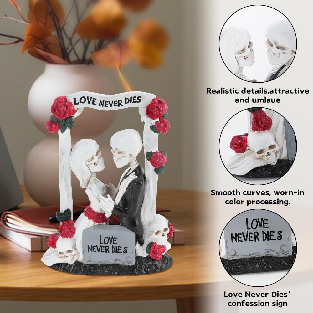 Love Never Dies Couple Resin Statue 708 Inch