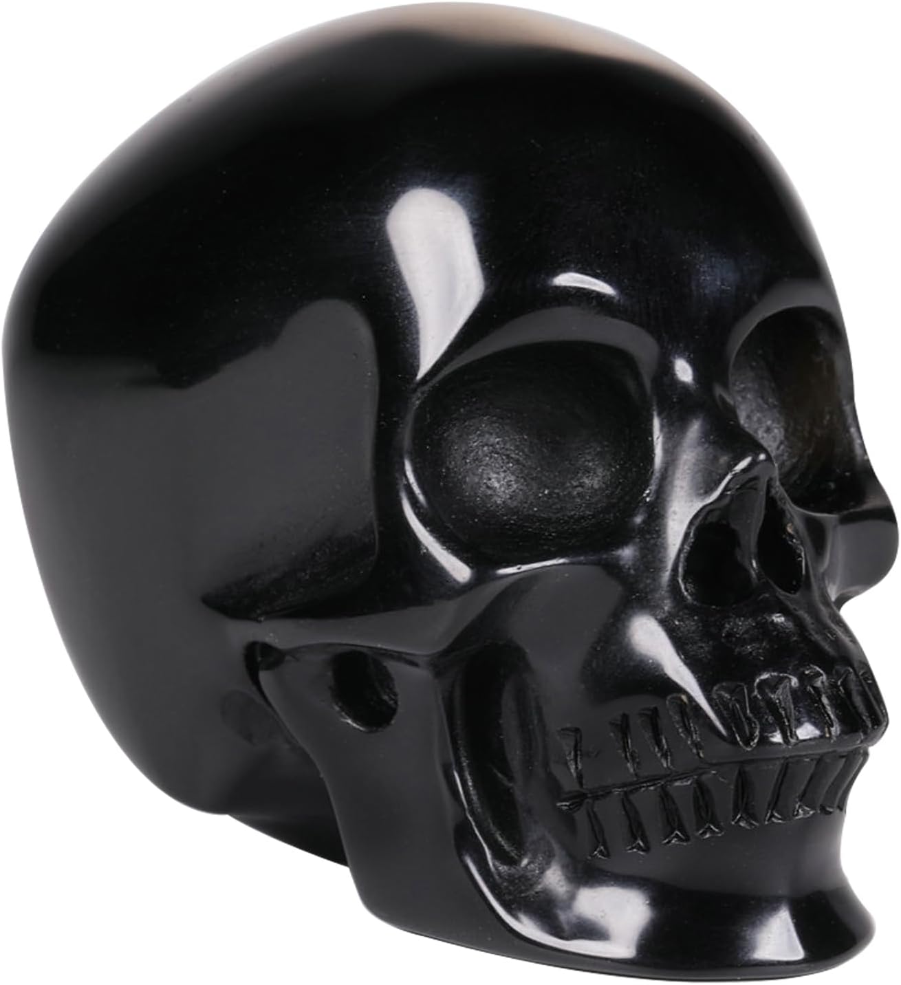 MRSKULL 25 Inch Halloween Crystal Skull Statue