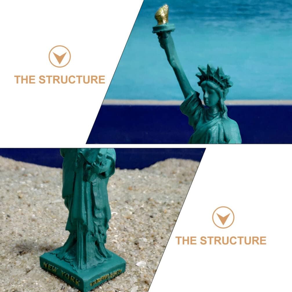 HOMSFOU Resin Statue Sand Table Model for DIY