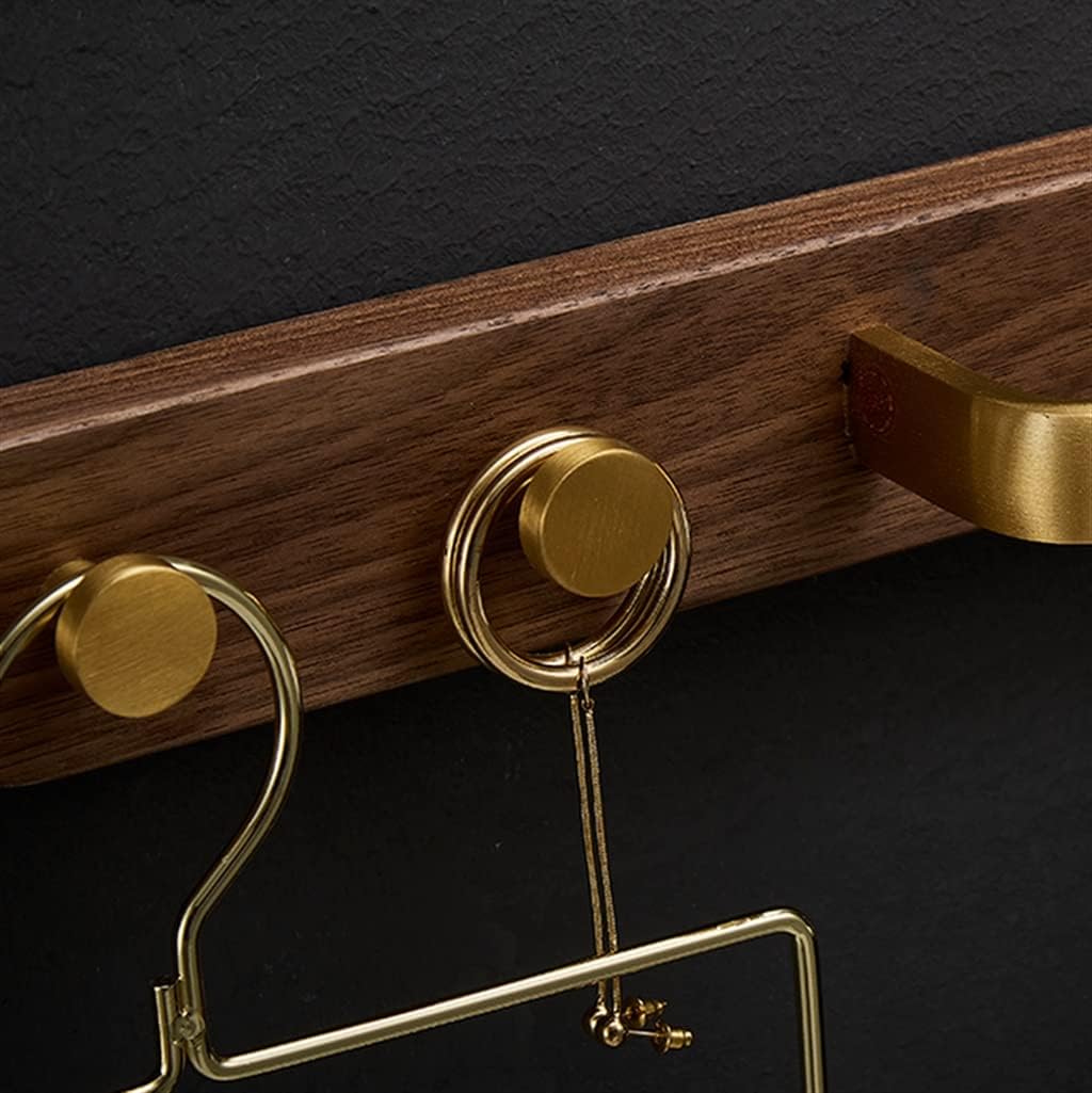 Elegant Single-Bar Towel Rack with 2 Hooks