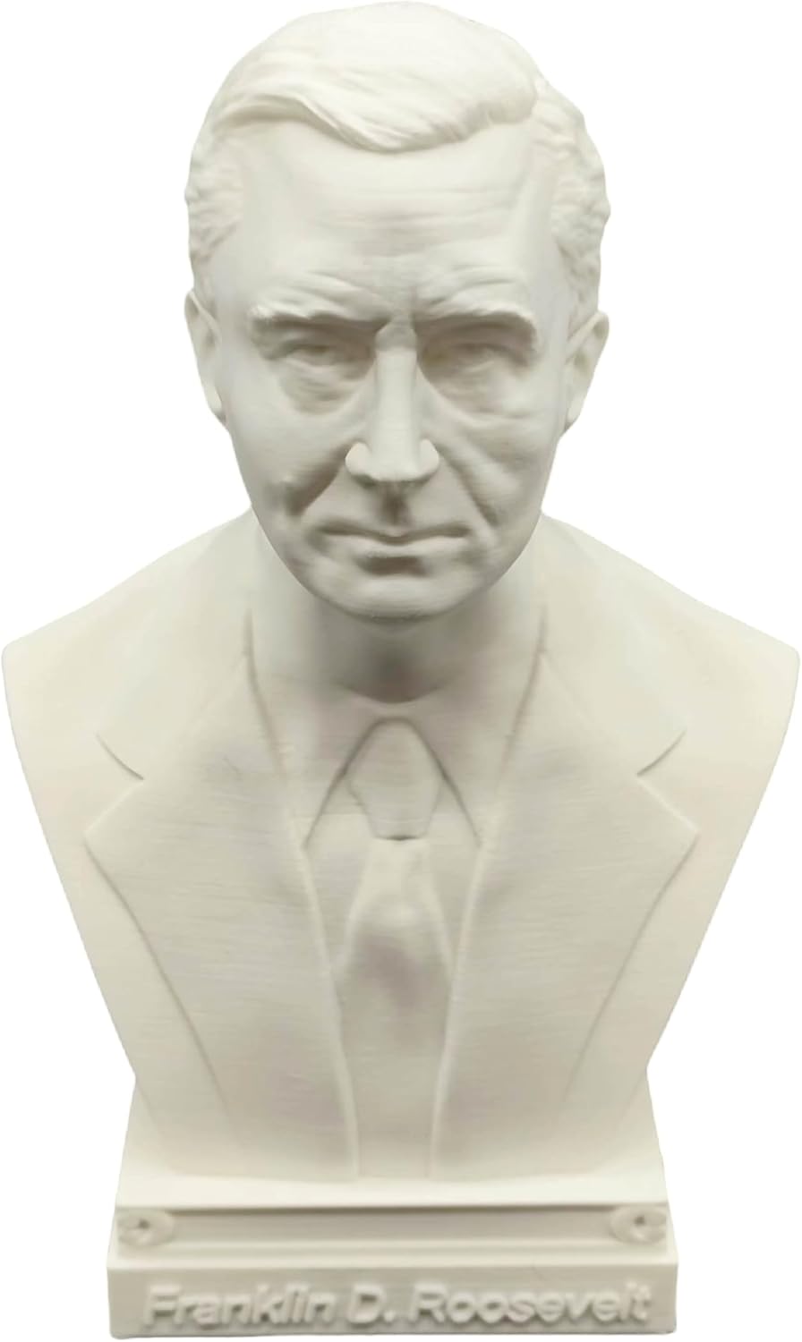 US President Founding Fathers Bust Sculpture - 6 Hx4 Wx3 D